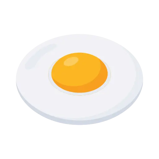 Fried egg icon